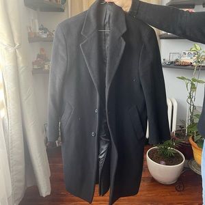 Black Standard Peacoat (London Fog)